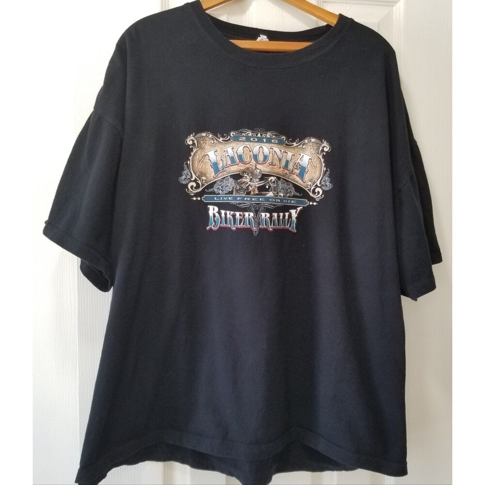 Laconia 2016 bike week t shirt soft ring spun cotton size 2xl keya brand